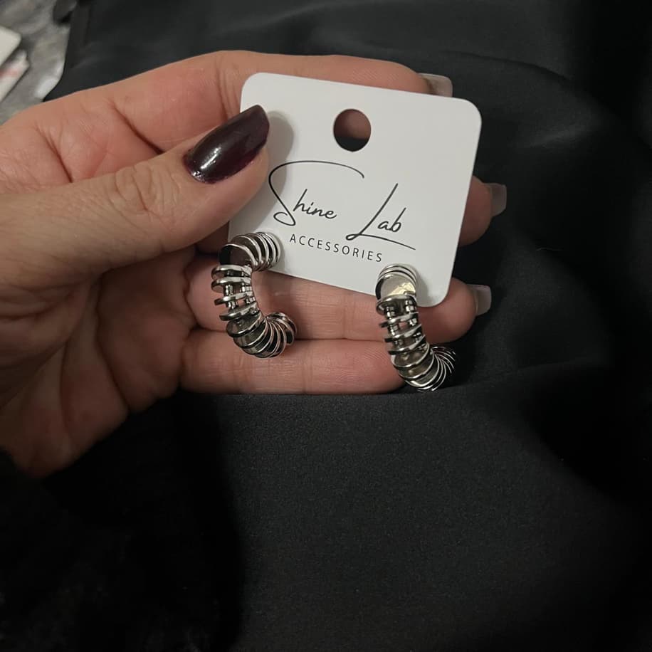 Silver Küpe