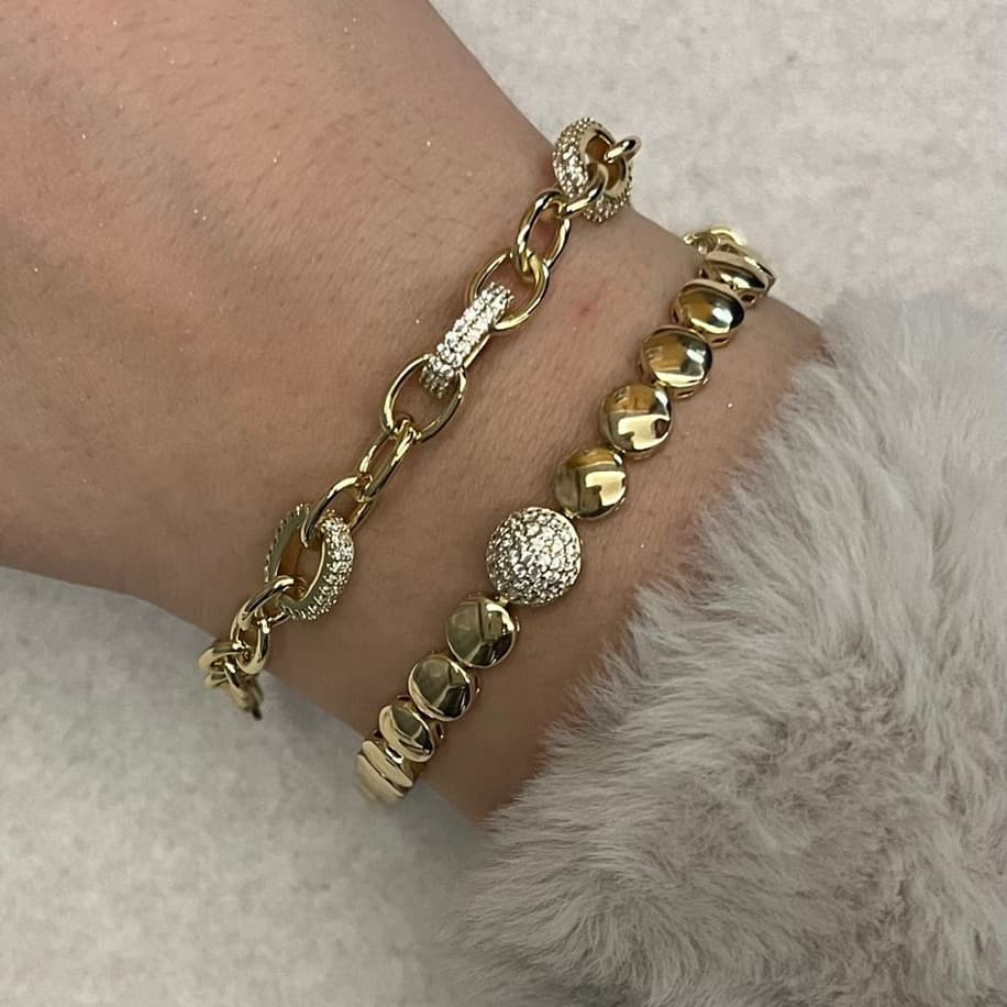 Premium Taşlı İkili Bileklik