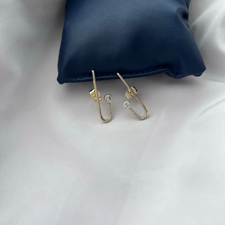 Premium Taşlı Küpe