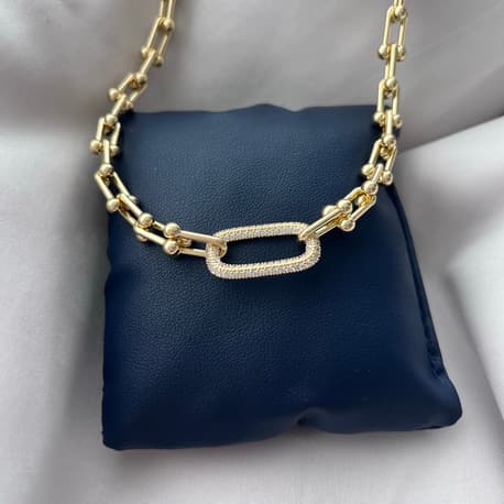 Tiffanny Taşlı Kolye