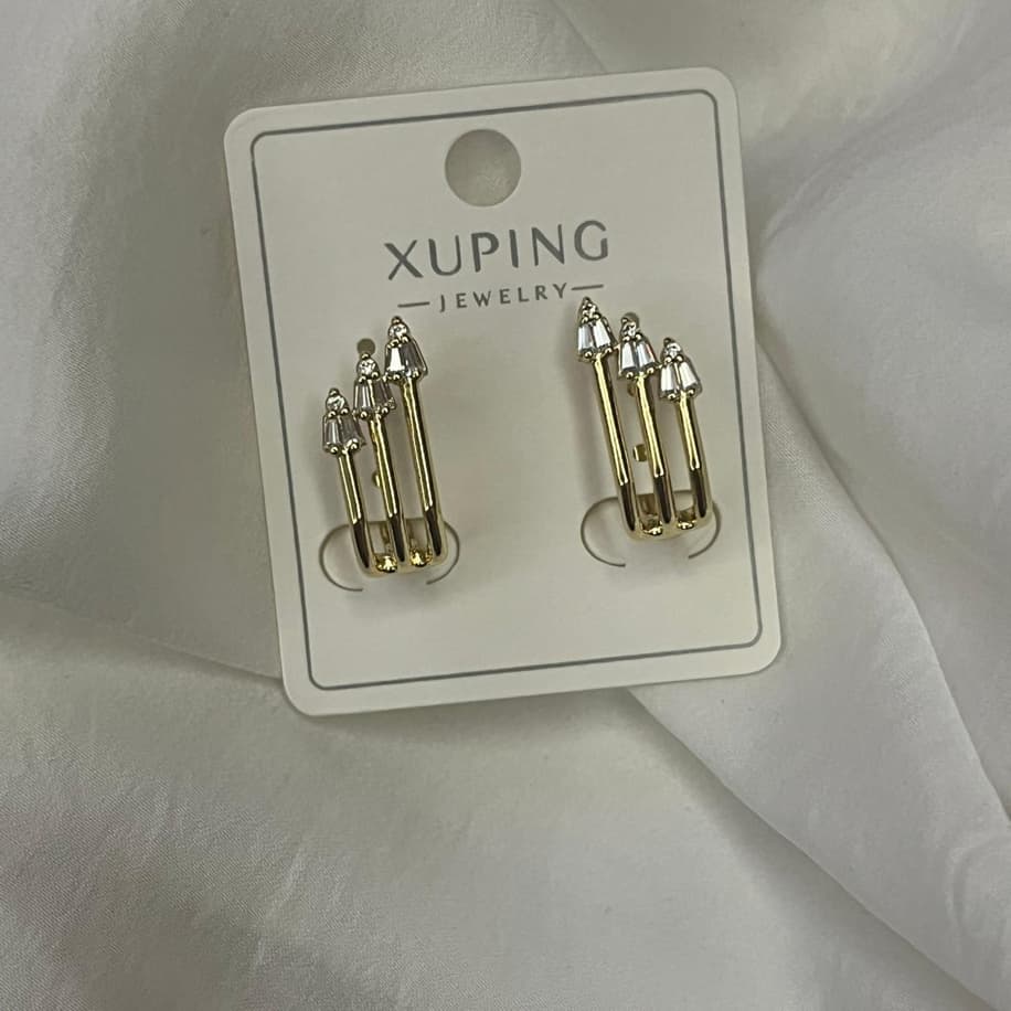 Premium Taşlı Küpe