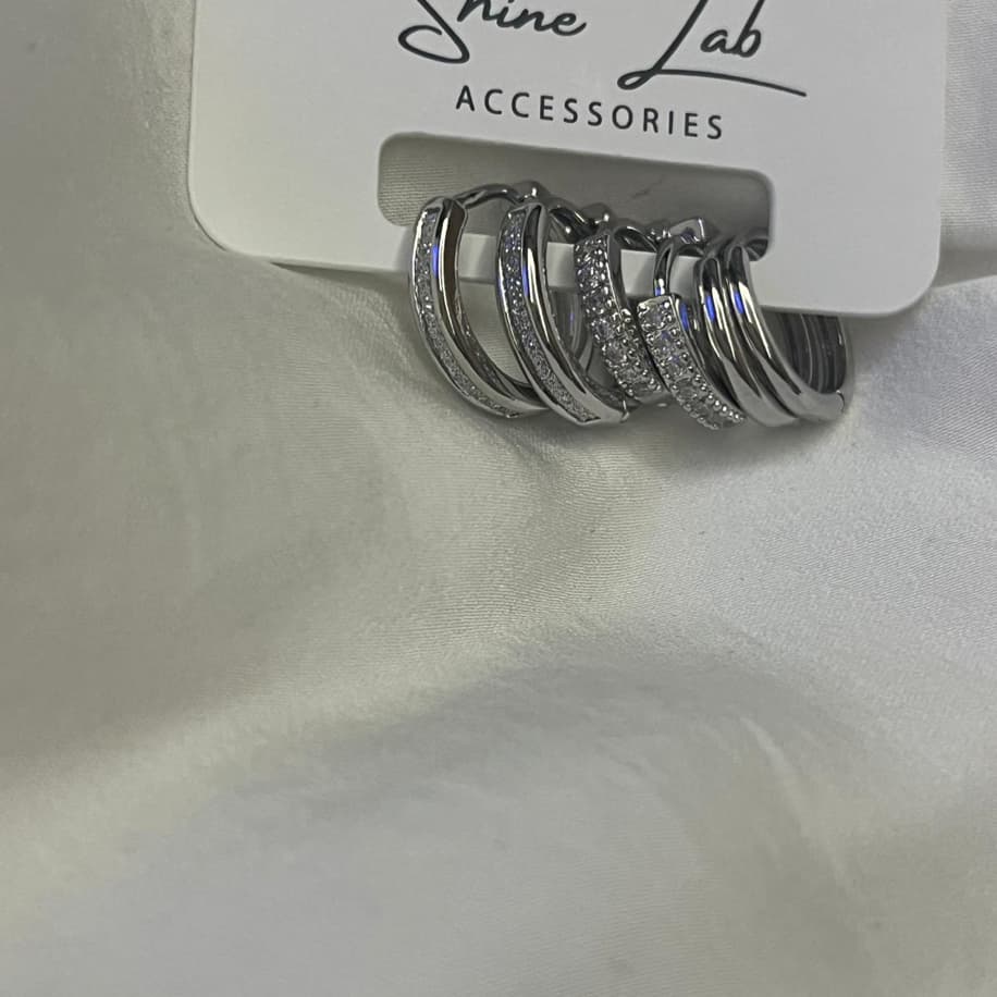 Premium Silver Küpe