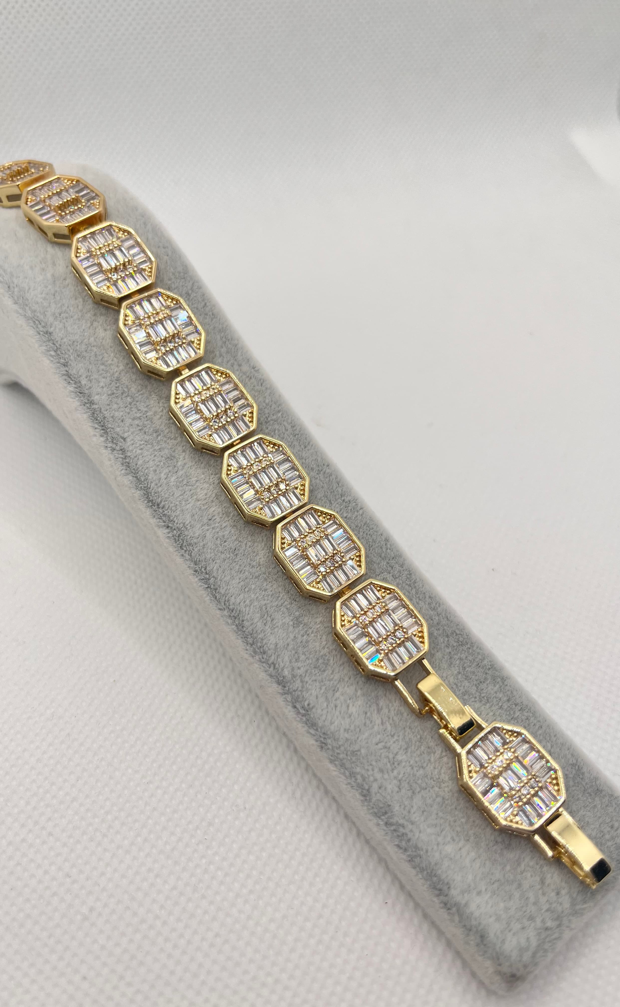 Zirkon Taşlı Diamonds Baget Bileklik